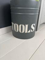 Stapelgoed Opbergton Grijs Metaal, Ophalen, Zo goed als nieuw, Overige typen