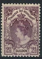 Nederland Koningin Wilhelmina no 78  Postfris met plakker, Ophalen of Verzenden, T/m 1940, Gestempeld