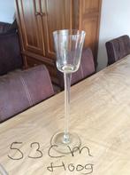 Glazen Vaas voor Bloemstuk/Kerststuk, Overige materialen, 50 tot 75 cm, Wit, Ophalen of Verzenden