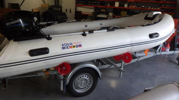 aQuapark rubberboot rip complete set nieuwstaat inr mog beschikbaar voor biedingen