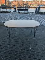 Fritz Hansen Super Ellips tafel 150x100 cm Beukenhouten blad, Gebruikt, 100 tot 150 cm, Vijf personen of meer, 150 tot 200 cm