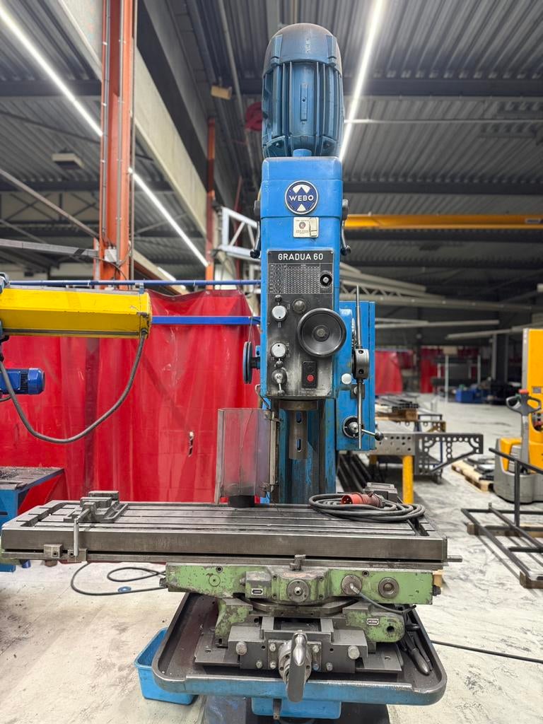 Webo Gradua 60 kolomboormachine, Ophalen, Gebruikt, Kolomboormachine