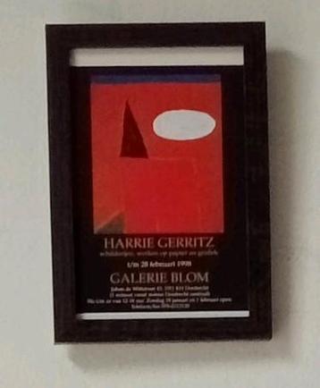 Harrie Gerritz mini affiche  beschikbaar voor biedingen