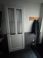 Binnendeur met glas in lood, Ophalen, Gebruikt