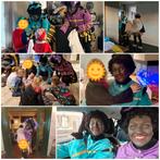 Zwarte pieten bezoek Leeuwarden, Diversen, Sinterklaas, Ophalen of Verzenden, Zo goed als nieuw