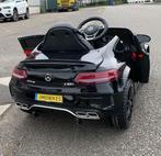 Kinder Accu Auto Mercedes C63s AMG 12v RC / Leder/ MP3, Ophalen of Verzenden, Nieuw