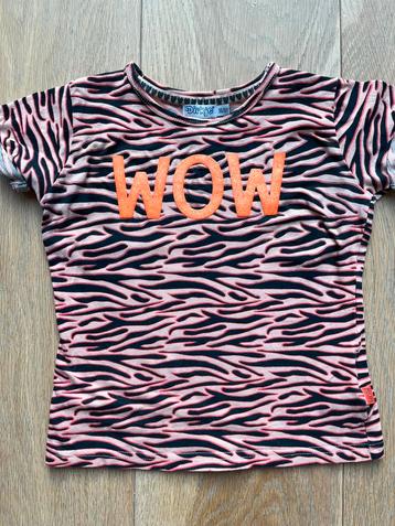 Tijgerprint t shirt Dirkje mt 110/116 goede staat! beschikbaar voor biedingen