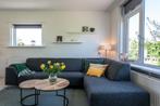 Moderne hoekbank met longchair - kleur antraciet/grijs, Huis en Inrichting, Banken | Bankstellen, Ophalen, Driepersoons, Hoekbank