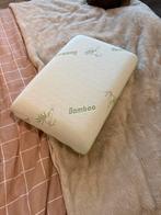 Memory Foam Bamboe Kussen, Huis en Inrichting, Slaapkamer | Beddengoed, Eenpersoons, Wit, Nieuw, Ophalen of Verzenden
