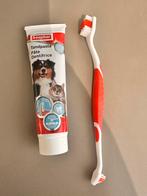 Nieuwe hondentandpasta en tandenborstel, Dieren en Toebehoren, Ophalen of Verzenden, Nieuw