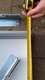 Laatje Ikea Rationell 54 x 34 x 9 cm met rails, Ophalen of Verzenden, Zo goed als nieuw