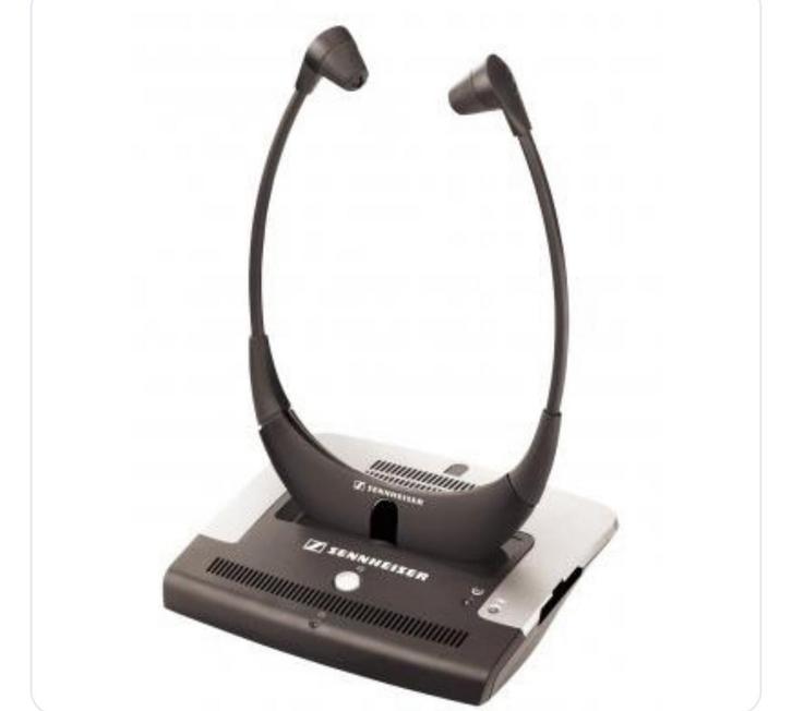 Sennheiser IS 410 – draadloos tv-hoofdtelefoonsysteem, Computers en Software, Headsets, Zo goed als nieuw, In-ear, Ophalen of Verzenden