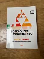 Nieuw boek: boekhouden voor het HBO deel 2 theorie, Ophalen of Verzenden, Beta, Nieuw, HBO