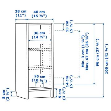 Ikea billy boekenkast - afbeelding 2