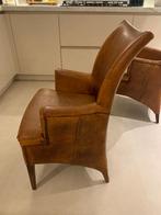 Schapenleren stoelen, Ophalen, Gebruikt, Twee, Bruin