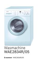 Bosch WAE2834R/05 Wasmachine - verkoop wegens verhuizing, Witgoed en Apparatuur, Wasmachines, Ophalen, Gebruikt, Wolwasprogramma