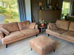 Mooie zithoek, Huis en Inrichting, Ophalen, Zo goed als nieuw, Leer, Modern