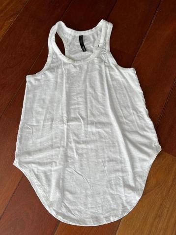 10days top singlet hemd maat 1 wit beschikbaar voor biedingen