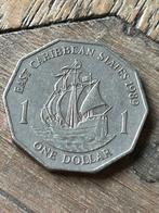 1 Dollar East Caribbean States 1989, Postzegels en Munten, Munten | Amerika, Ophalen of Verzenden, Midden-Amerika, Losse munt