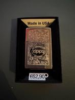 Zippo AN American Classic Zilver - Zeer nette staat, Ophalen of Verzenden, Zo goed als nieuw, Aansteker