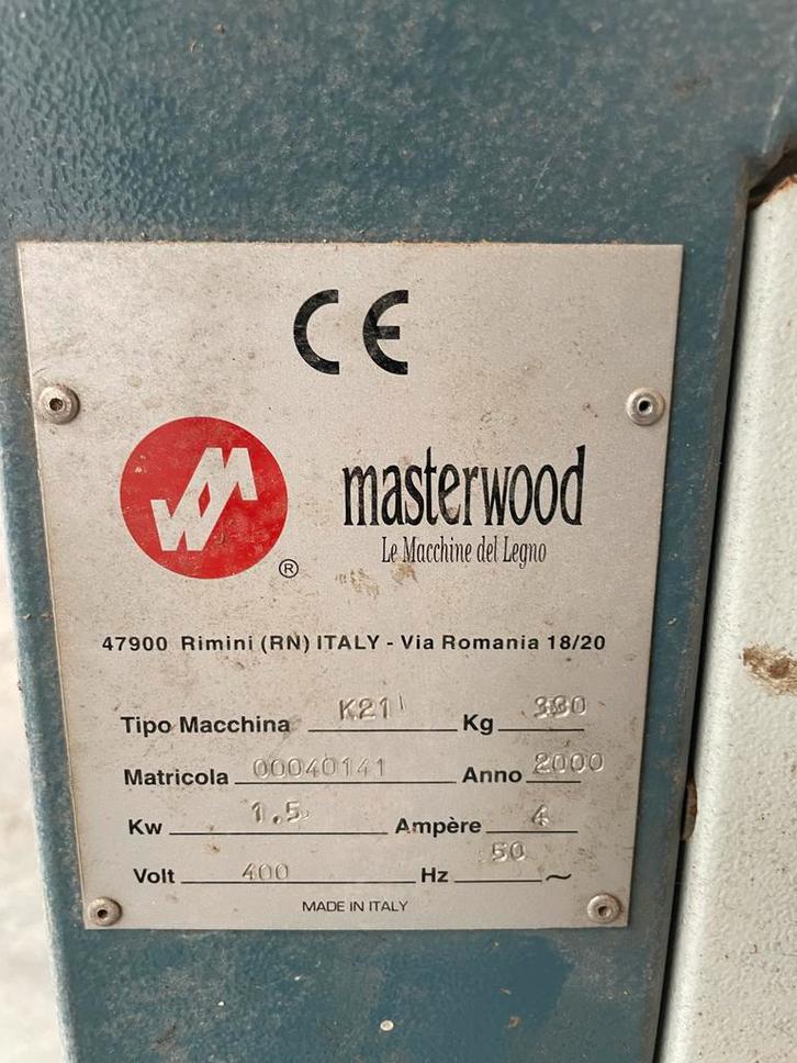 Masterwood K21 Multispindel Boormachine, Zakelijke goederen, Machines en Bouw | Houtbewerking, Ophalen