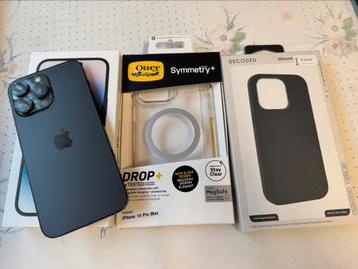 iPhone 14 Pro Max Zwart | 128gb | 2 Hoesjes | Screenprotecto beschikbaar voor biedingen