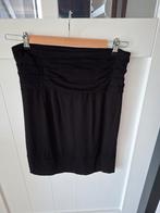 ChiaRico kokerrrok zwart koker stretch elastische taille 42, Zwart, Ophalen of Verzenden, Zo goed als nieuw, Boven de knie