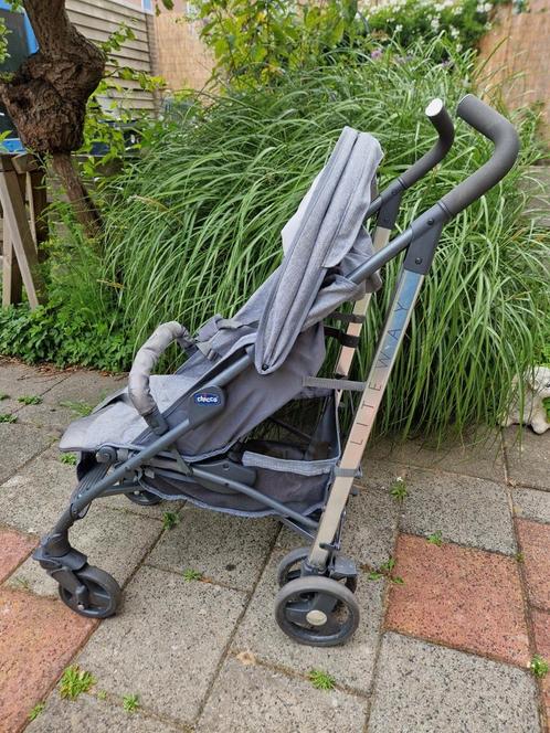Chicco Liteway buggy, Kinderen en Baby's, Buggy's, Gebruikt, Overige merken, Verstelbare rugleuning, Zonnekap, Ophalen