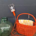 Vintage oranje looplamp lamp, Antiek en Kunst, Ophalen of Verzenden