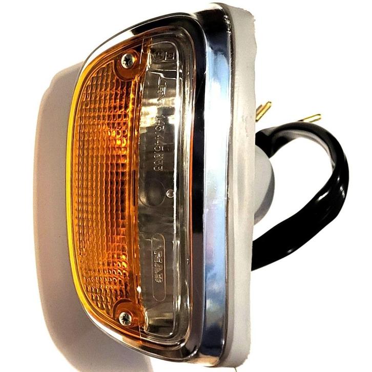 Verlichting glas Kop Lamp Knipper Peugeot 404 Helm Armaturen, Auto-onderdelen, Motor en Toebehoren, Peugeot, Gebruikt, Ophalen of Verzenden