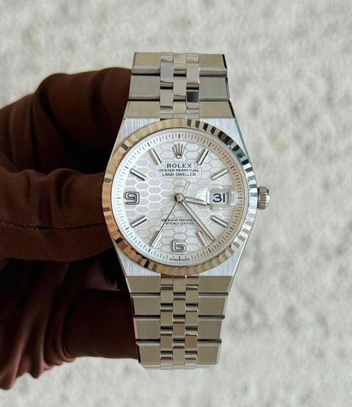 Rolex land-dweller 2025, Sieraden, Tassen en Uiterlijk, Sporthorloges, Nieuw, iOS, Waterdicht, Ophalen of Verzenden