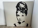 IKEA schilderij Audrey Hepburn, Huis en Inrichting, Woonaccessoires | Schilderijen, Tekeningen en Foto's, 75 tot 100 cm, Schilderij