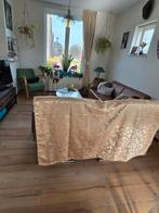 Kersttafellaken.2.40x1.30 goudkleurig., Ophalen of Verzenden, Zo goed als nieuw