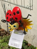 KUNSTSTOF TUINSTEKERS LIEVEHEERSBEESTJE MET WIEBEL poten/ver, Tuin en Terras, Tuinstekers, -, -, Nieuw, Ophalen of Verzenden