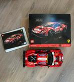 LEGO Technic Ferrari 488 GTE AF Corse 42125, Ophalen of Verzenden, Zo goed als nieuw, Complete set, Lego