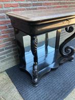 Antieke Biedermeier trumeau / wandtafel, Ophalen