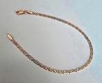 14 karaat gouden armband - witgoud & geelgoud, Ophalen of Verzenden, Zo goed als nieuw, Geel, Goud