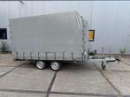 Tandemas auto machine motor aanhanger aanhangwagen transport, Auto diversen, Ophalen, Zo goed als nieuw