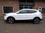 Nissan Qashqai 1.2 Tekna Leder / Navi / Panoramadak / Clima, Voorwielaandrijving, Euro 5, Gebruikt, Zwart