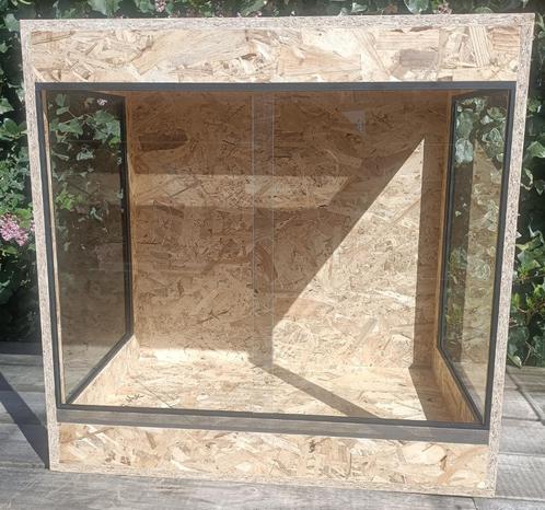 nieuw osb3 terrarium 80x50x80 met zij ruiten, Dieren en Toebehoren, Reptielen en Amfibieën | Toebehoren, Nieuw, Terrarium of Paludarium