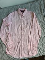 Prachtige overhemd van het merk Tommy Hilfiger Maat S, Ophalen of Verzenden, Zo goed als nieuw, Blauw