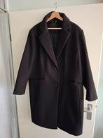 Mooie Zwarte mantel maat 54 van c&a, Kleding | Dames, Grote Maten, Ophalen of Verzenden, Zo goed als nieuw, Zwart