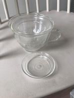 Riviera Maison dubbelwandig thee glas met glazen theezeef, Glas of Glazen, Ophalen of Verzenden, Overige stijlen, Glas