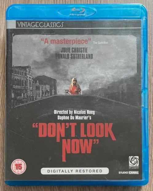 Blu-ray Don't Look Now 1973 Donald Sutherland Julie Christie, Cd's en Dvd's, Blu-ray, Zo goed als nieuw, Klassiekers, Ophalen of Verzenden