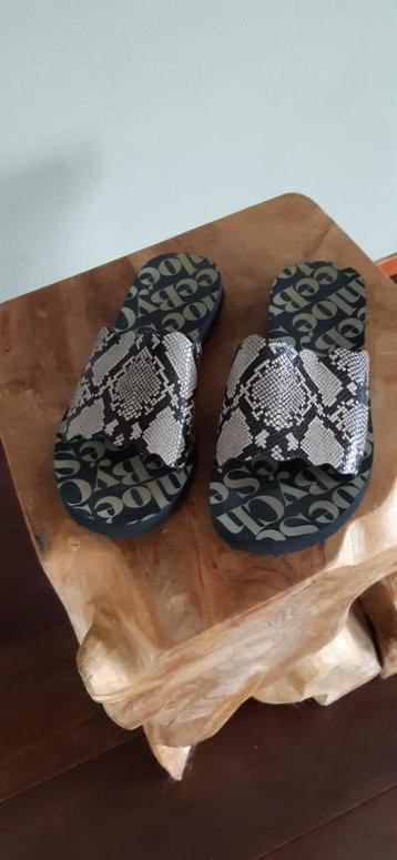 Leren slippers van SEE by CHLOE zgan