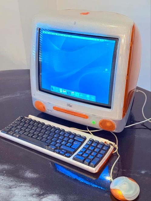 Vintage Apple iMac G3 Tangerine, Computers en Software, Vintage Computers, Ophalen of Verzenden