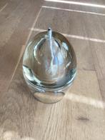 Glazen Ei Olielamp, Antiek en Kunst, Ophalen of Verzenden, Glas