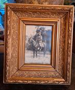 Schitterende antieke lijst /schilderij gedateerd 1922, Antiek en Kunst, Kunst | Schilderijen | Klassiek, Ophalen of Verzenden
