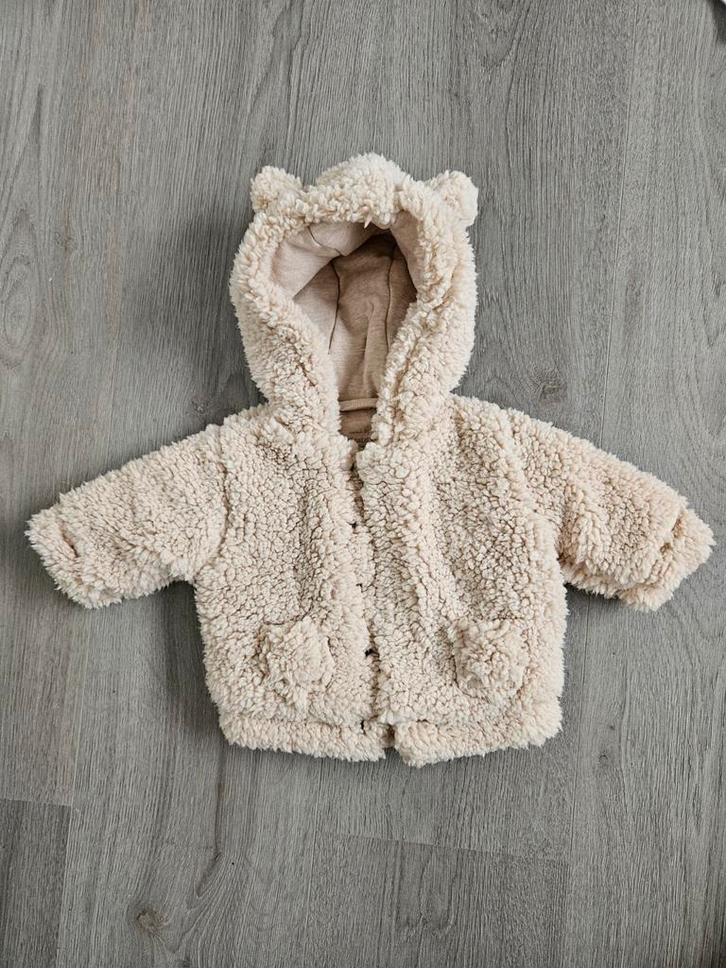Teddy jas baby, Kinderen en Baby's, Babykleding | Maat 50, Nieuw, Jongetje of Meisje, Jasje, Ophalen of Verzenden
