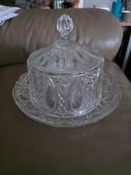 Prachtige antieke(?) kaasstolp, Antiek en Kunst, Antiek | Glas en Kristal, Ophalen of Verzenden